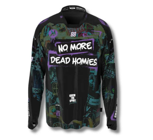 2026 (PRE ORDER) SUICIDE ADDICTION AWARENESS NO MORE DEAD HOMIES - CUSTOMIZABLE SC CRBN JERSEY