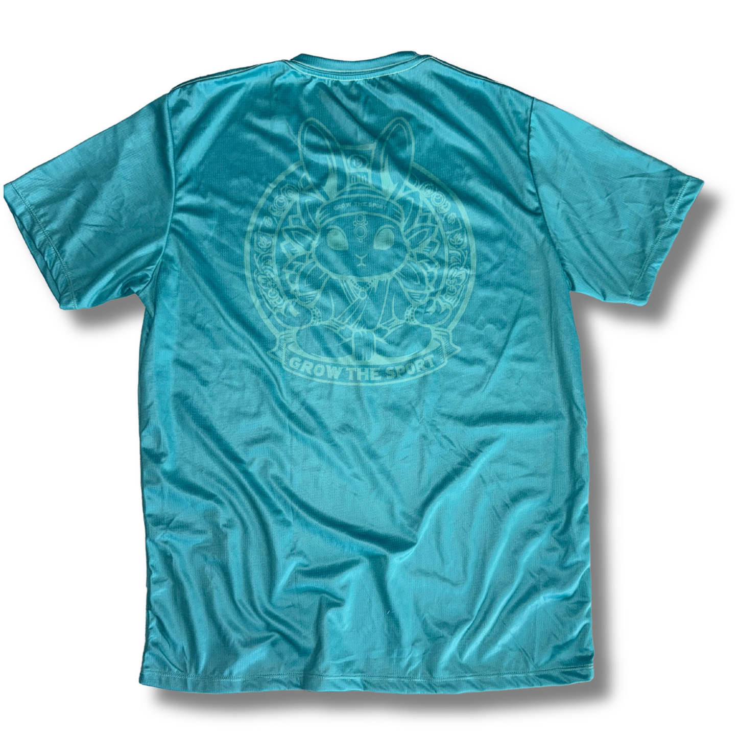 ADDICTION AWARENESS - GTS TEAL SHORT SLEEVE DRY FIT