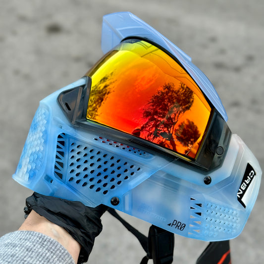 SKY BLUE CRBN PRO CLEAR LESS COVERAGE
