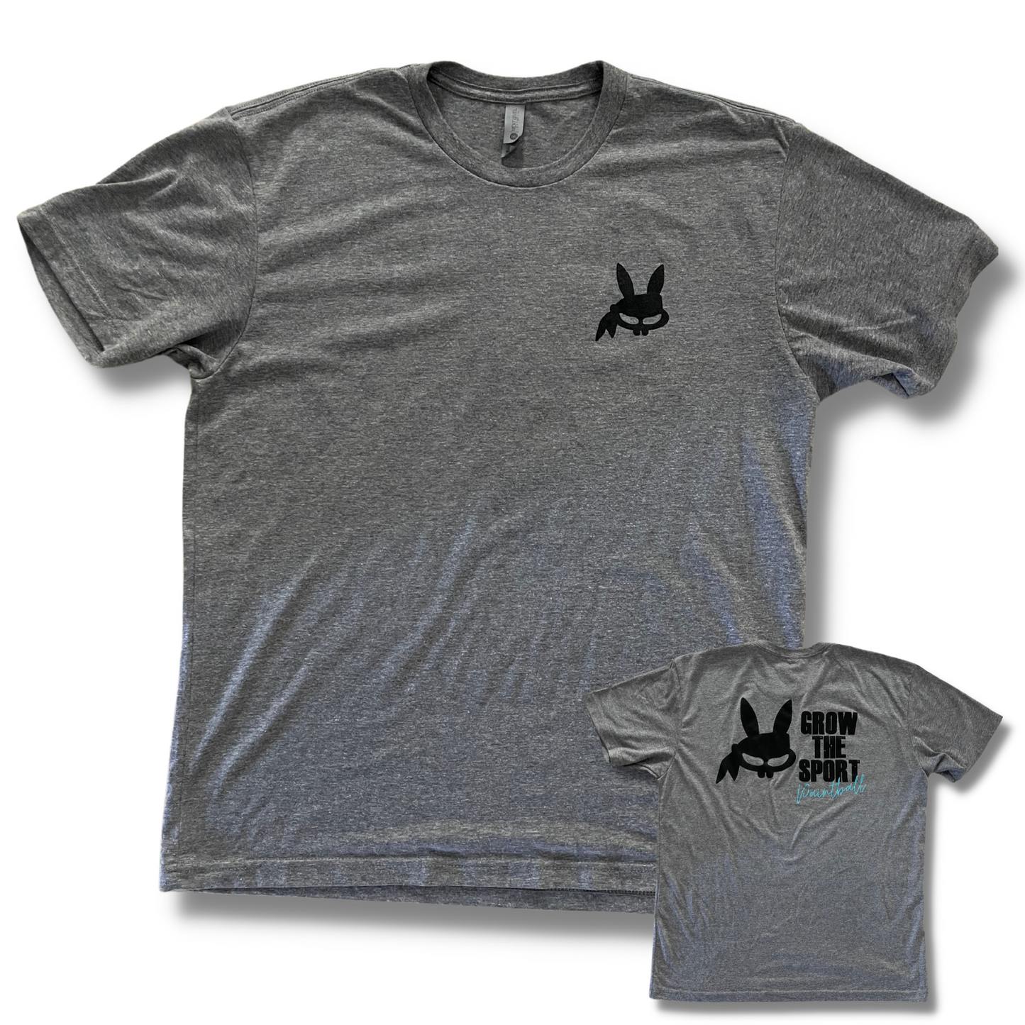 GRAY TRI BLEND PLAYER TEE
