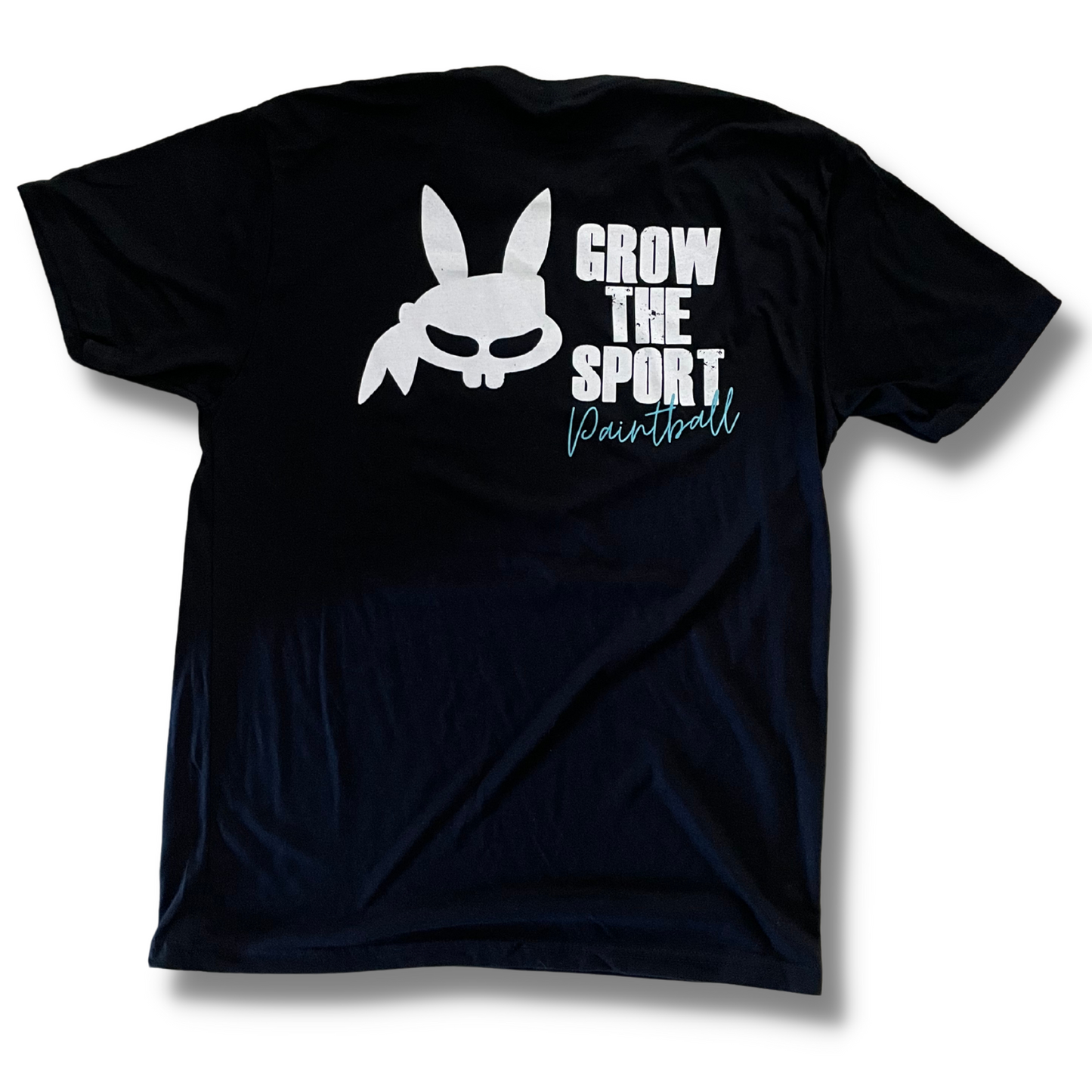 BLACK TRI BLEND PLAYER TEE