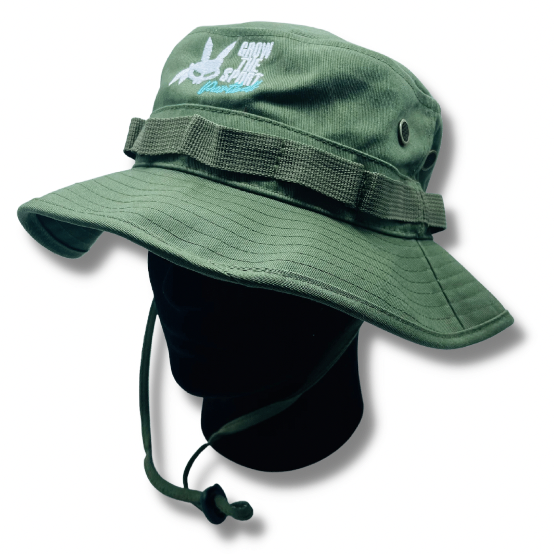 BUCKET HAT - GREEN –