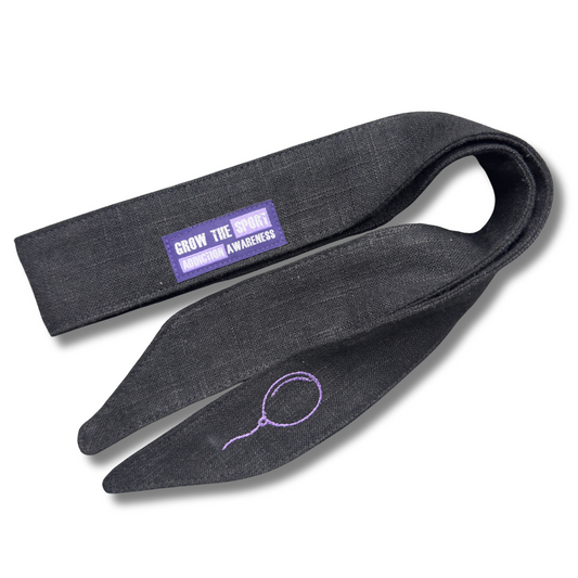 1 OF 1 - OVERDOSE AWARENESS BLACK BALLOON - GONE TOO SOON PURPLE - OMG COTTON