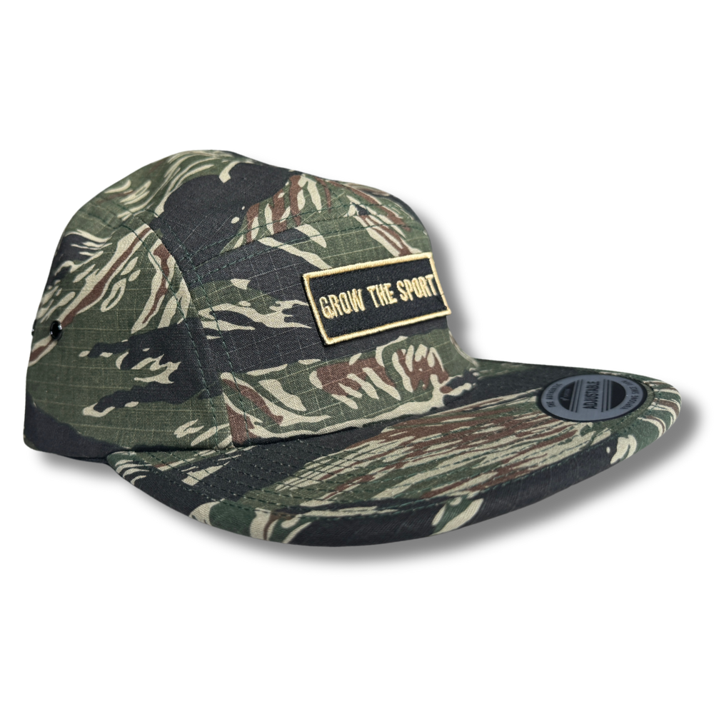 TAN TAG CAMPER CAP