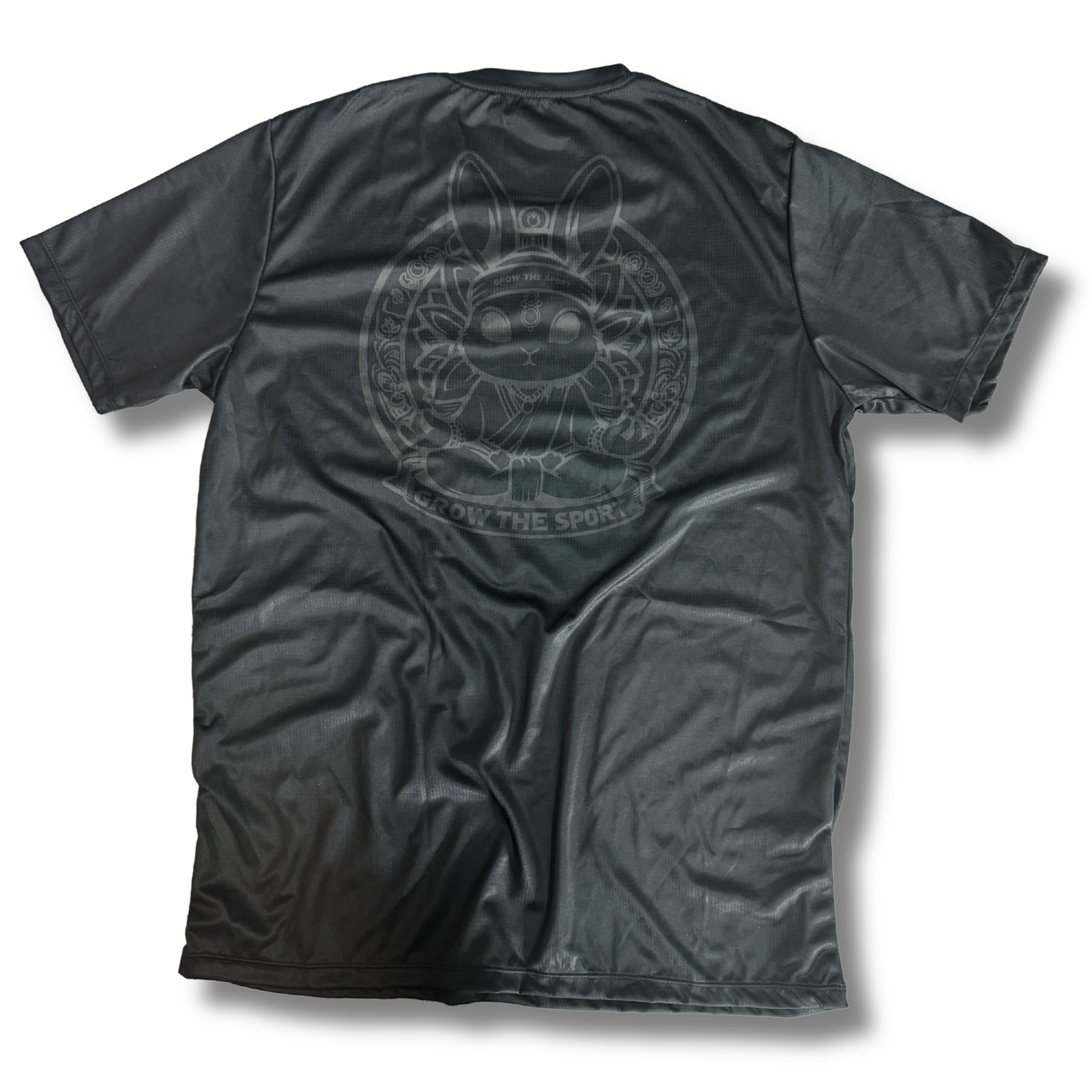 ADDICTION AWARENESS - BLACK SHORT SLEEVE DRY FIT